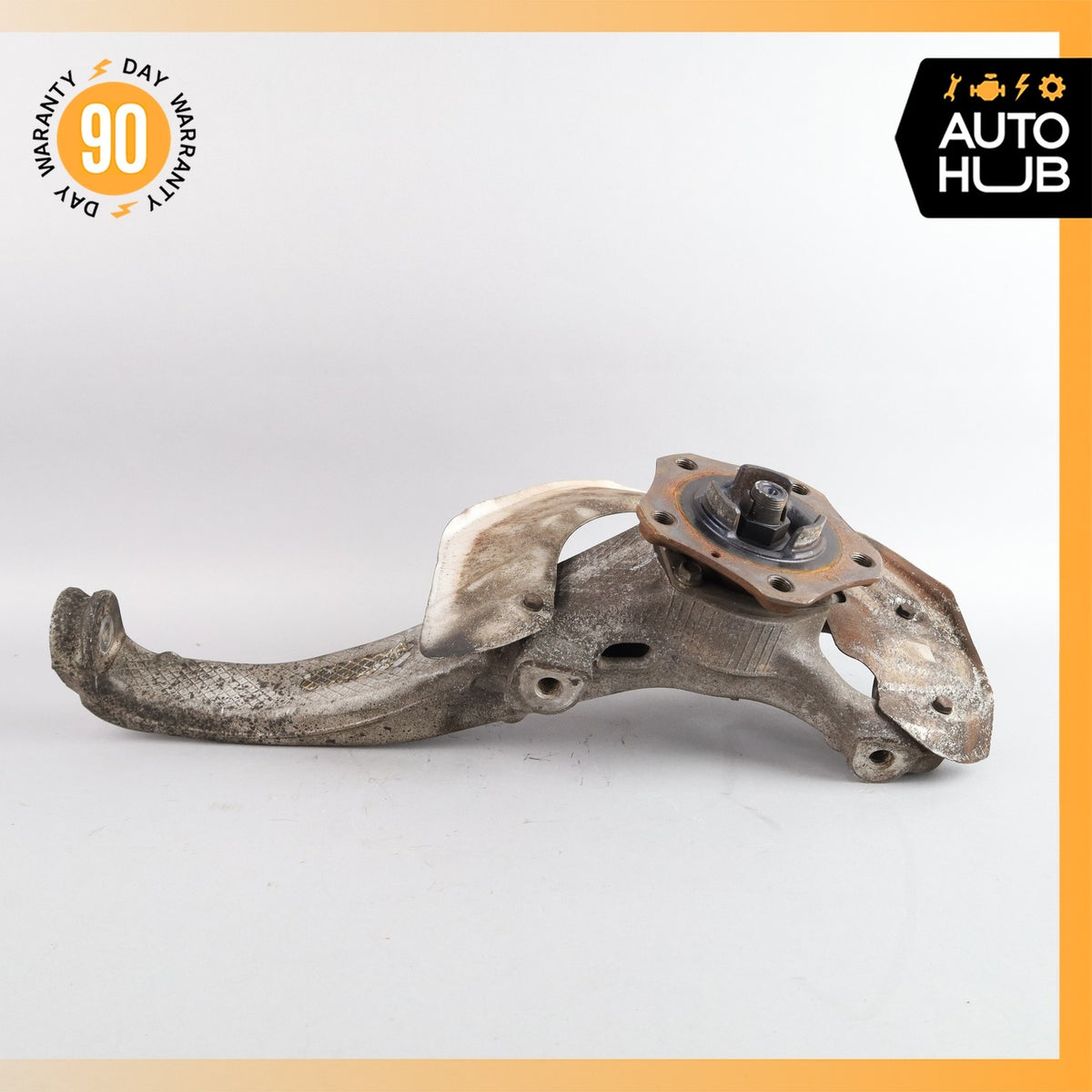 10-16 Porsche Panamera 970 Front Left Side Knuckle Spindle Hub 97034115704 OEM - photo 9