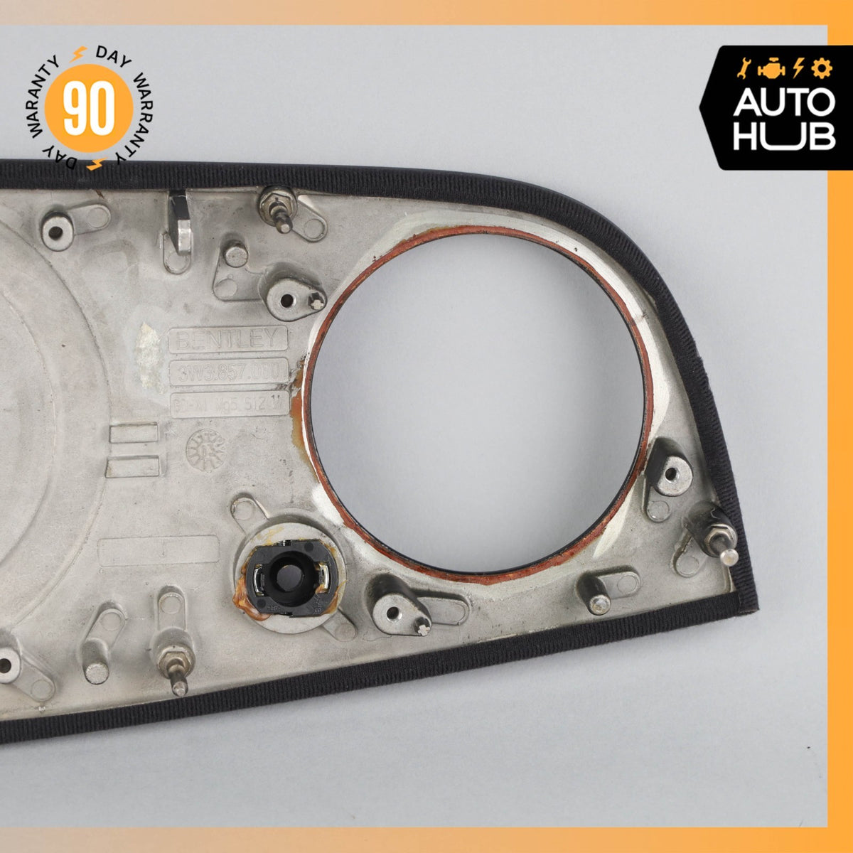 12-18 Bentley Continental GT GTC Right Dashboard Dash Trim Bezel Wood OEM - photo 10
