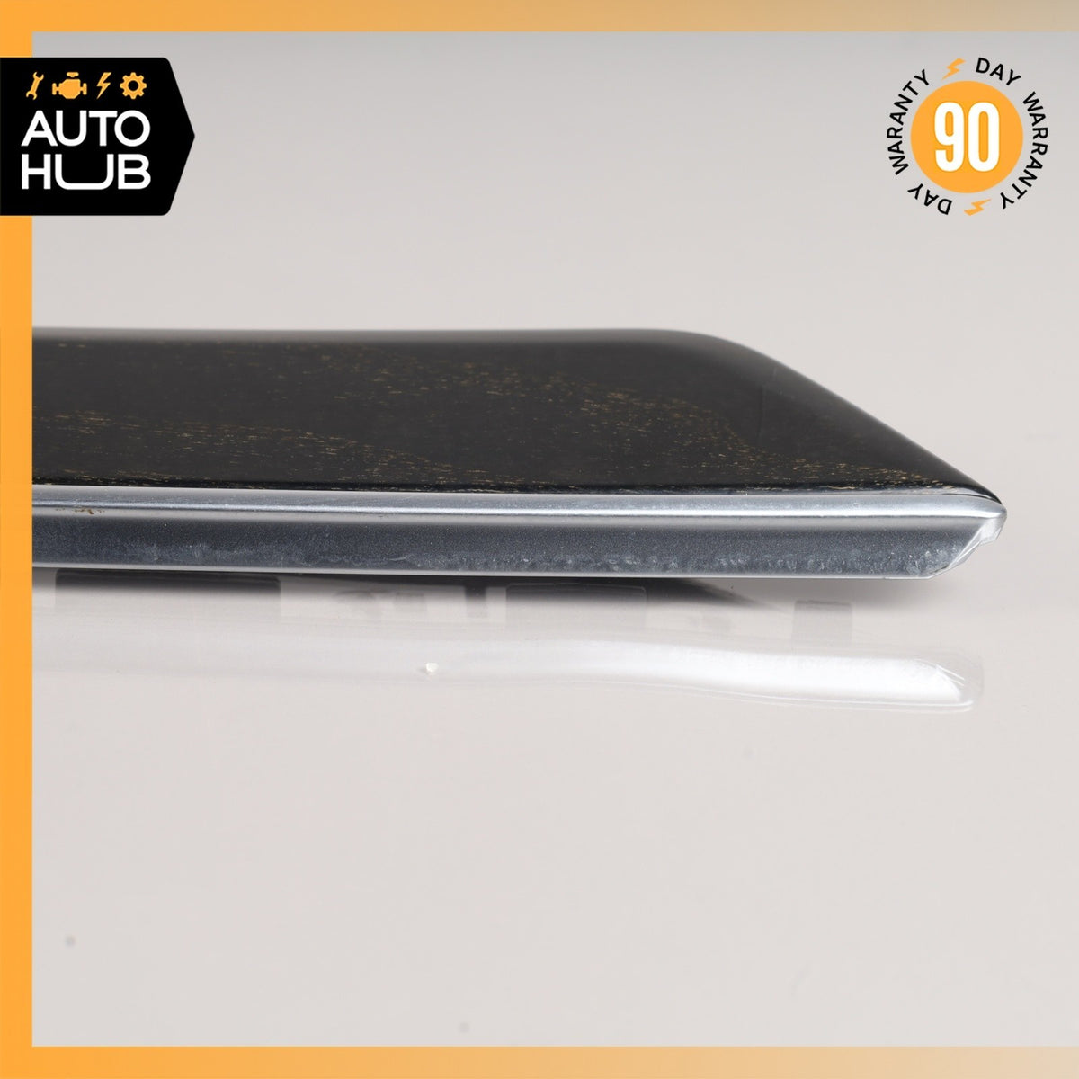 14-16 Mercedes W212 E350 E550 Rear Left Door Panel Bezel Trim Wood OEM 75k - photo 6