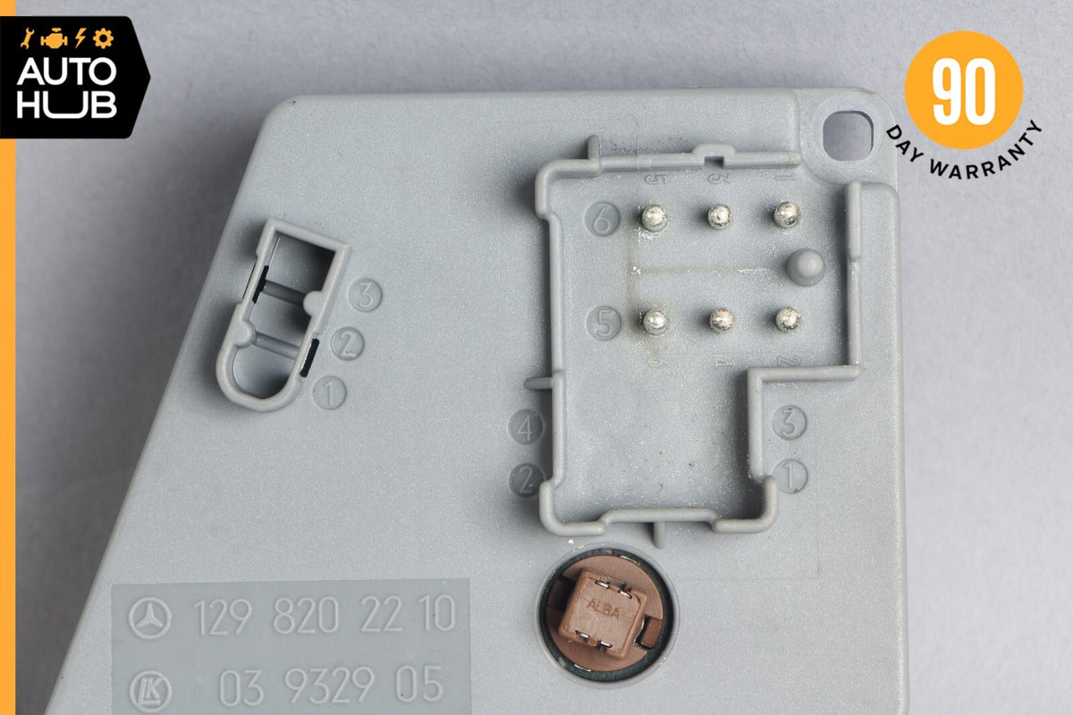 90-02 Mercedes R129 SL500 500SL SL320 Seat Control Switch Module Right Side OEM - photo 7