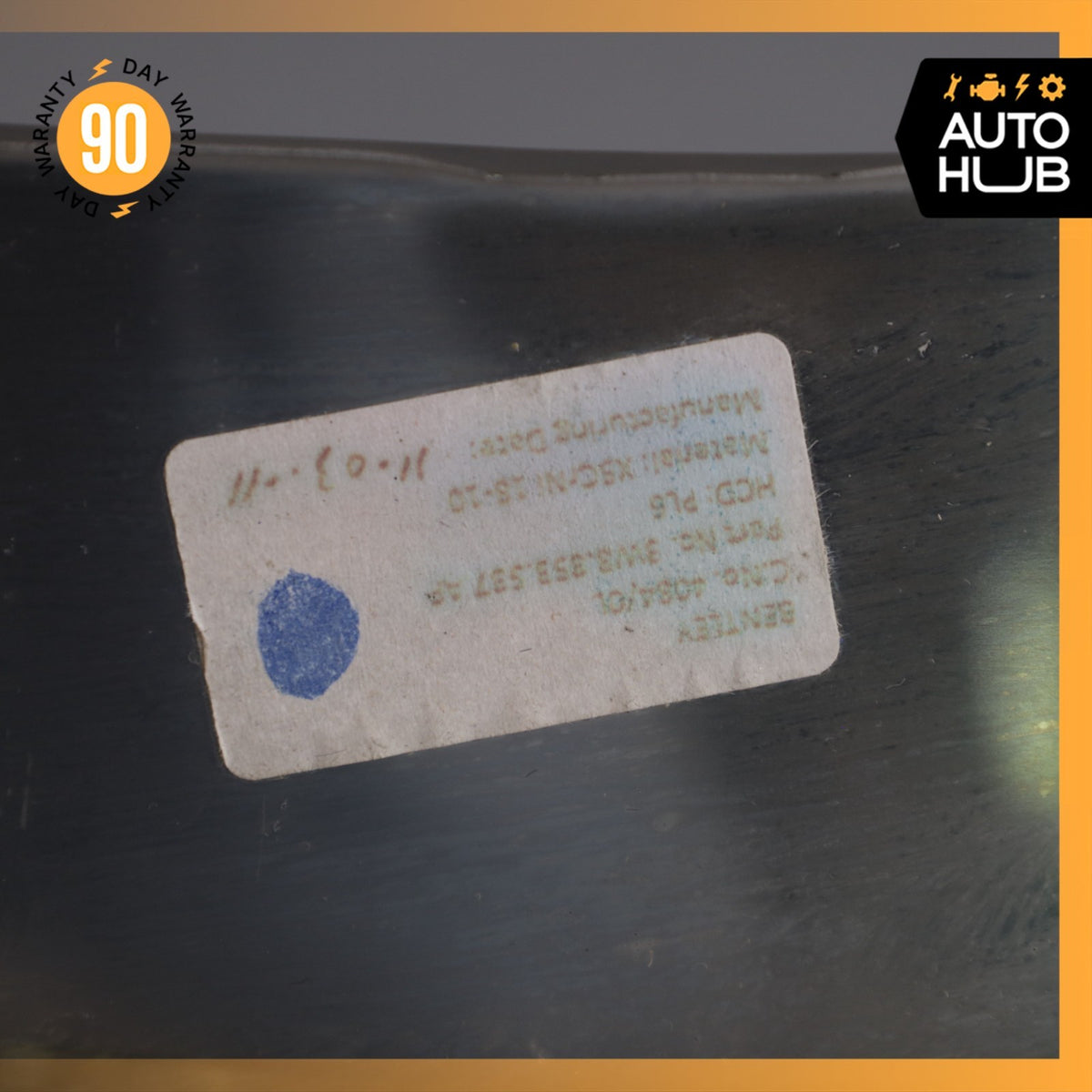 12-18 Bentley Continental GT GTC Left Side Outer Door Step Sill OEM 56k - photo 17