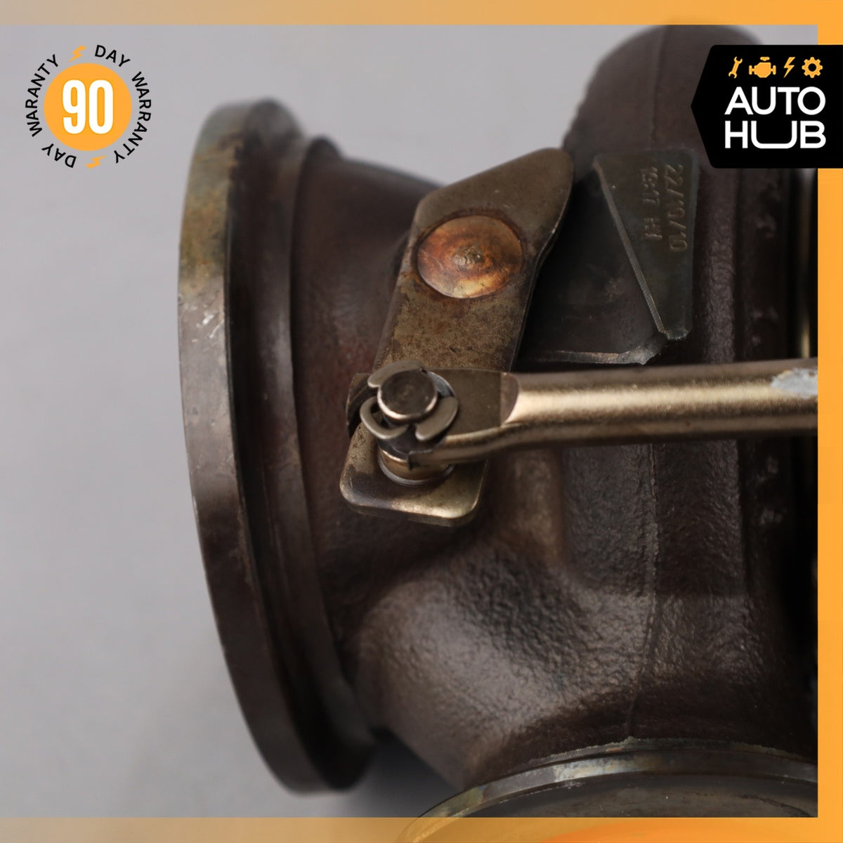 08-17 BMW E70 X5 550i 650i 750i N63 Right or Left Side Turbocharger Garrett OEM - photo 11