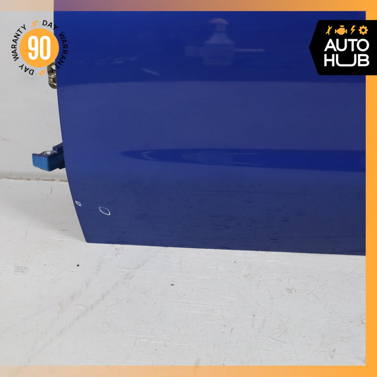 02-07 Maserati M138 Coupe 4200 GT Left Side Door Shell Frame Panel Blue OEM 67k - photo 8