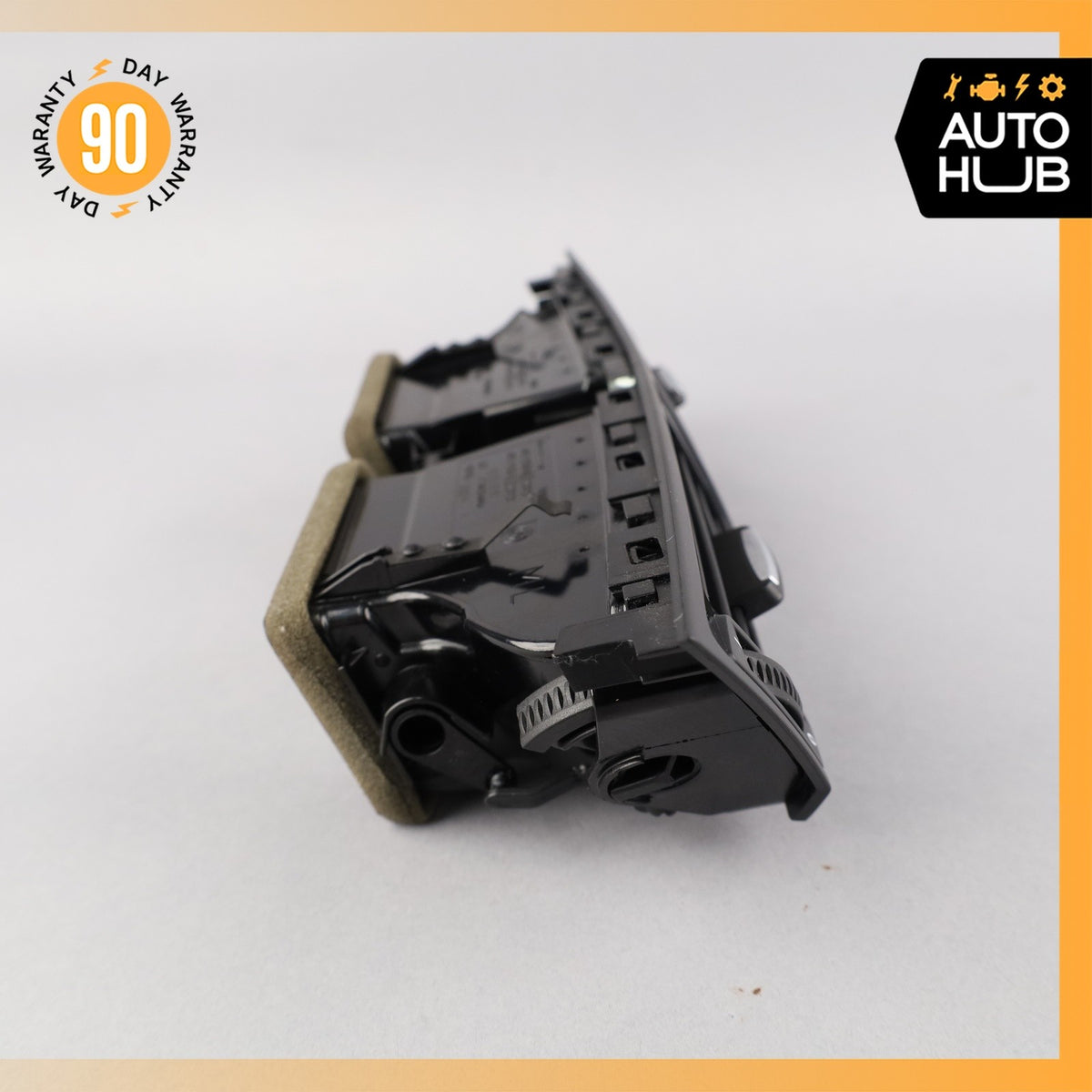 10-15 BMW E84 X1 Center Dash Hazard A/C AC Air Vent Black OEM - photo 10