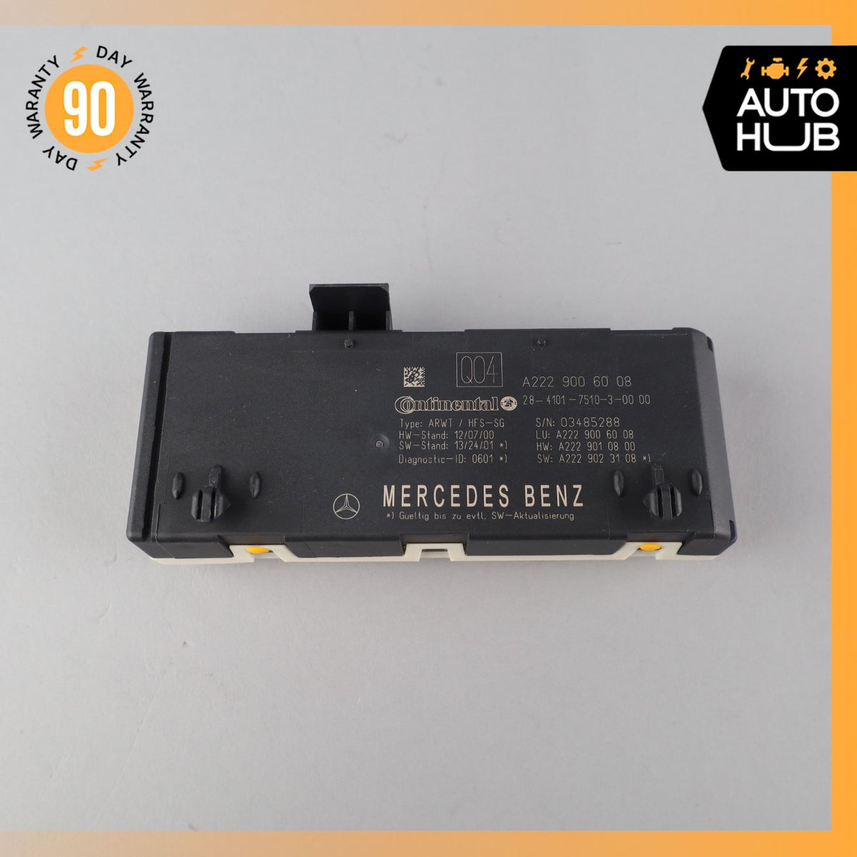 14-18 Mercedes W205 C300 S550 Trunk Release Remote Open Close Module OEM - photo 1