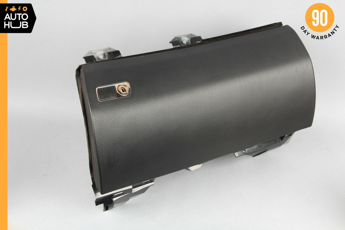 07-09 Mercedes W221 S550 S450 Dashboard Dash Glove Box Compartment Black OEM - photo 4