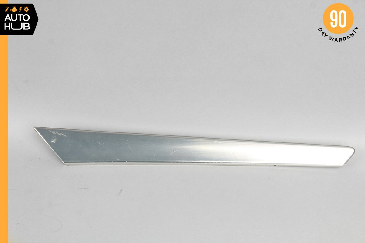 05-07 Mercedes W203 C230 C320 Front Right Side Interior Door Panel Trim Silver - photo 1