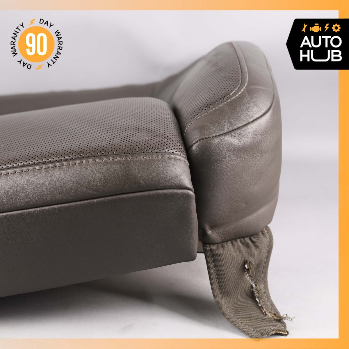 11-18 Porsche Cayenne 958 Front Left Lower Bottom Seat Cushion Leather OEM - photo 13