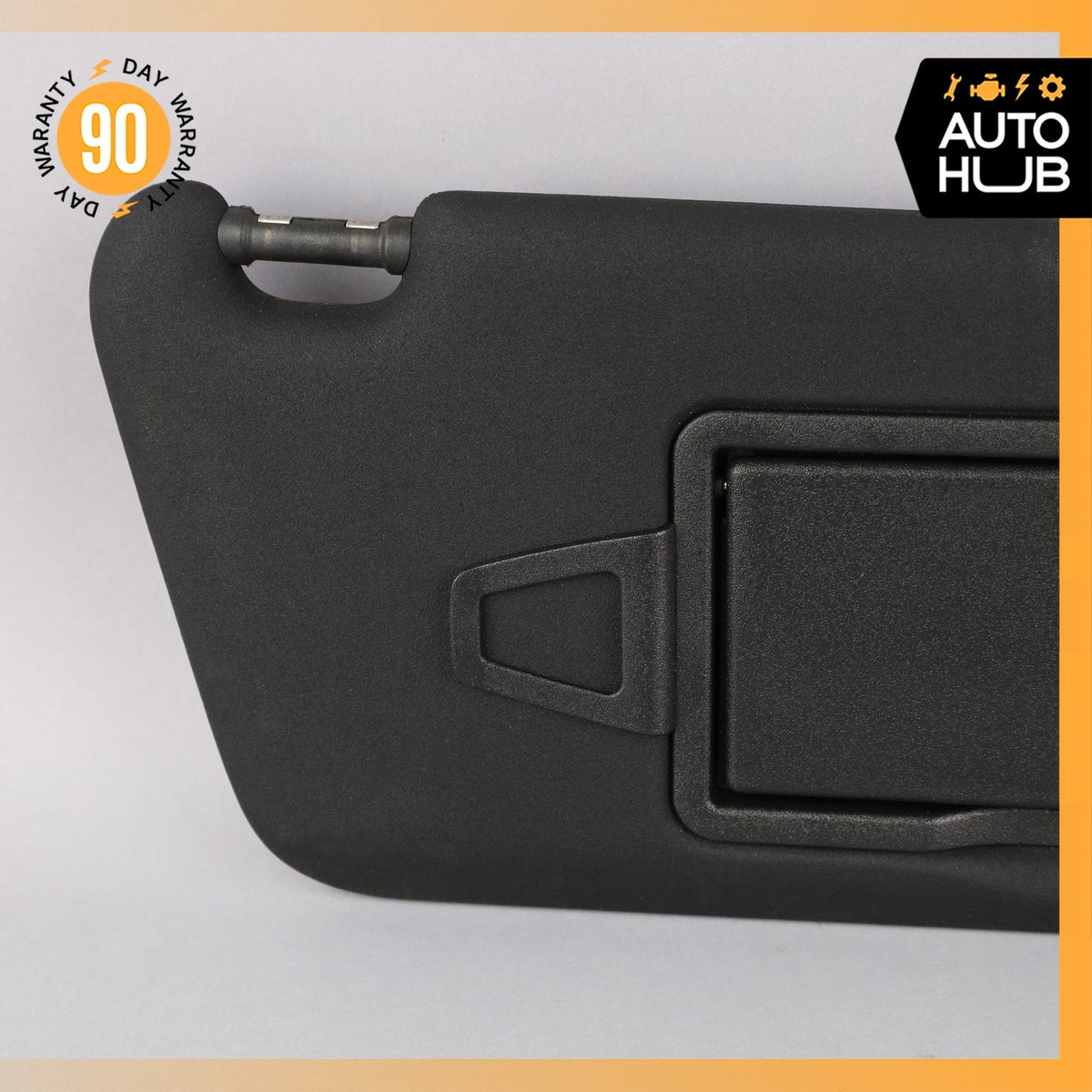 Mercedes W207 E400 C250 Right Side Sun Visor Shade Sunvisor Black OEM - photo 6