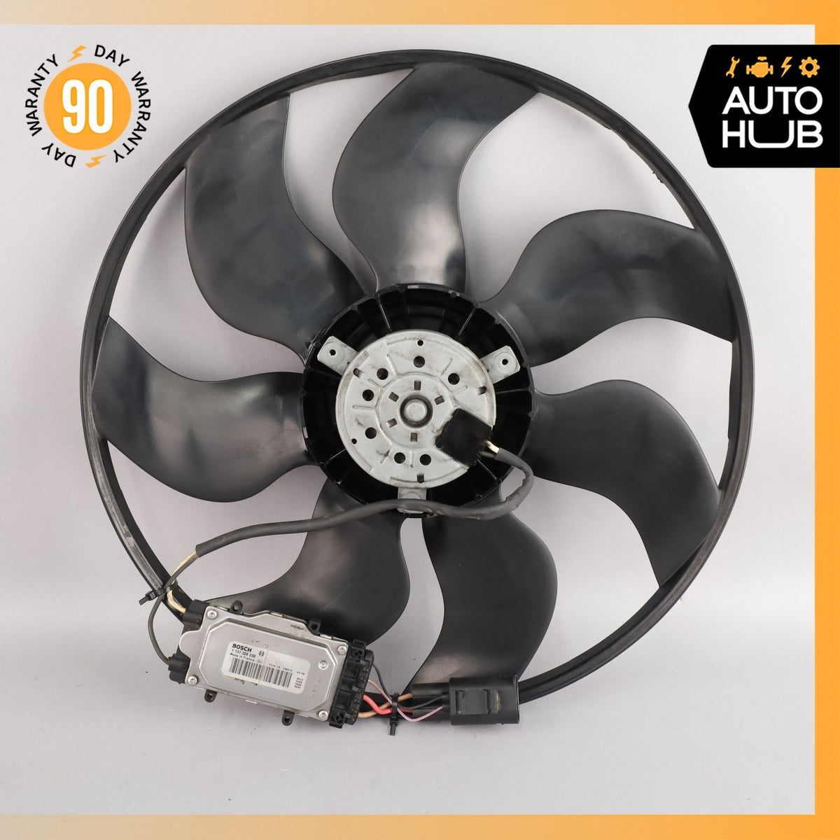 08-20 Mercedes W212 E350 C250 Engine Radiator Cooling Fan Blade w/ Motor OEM 84k - photo 7