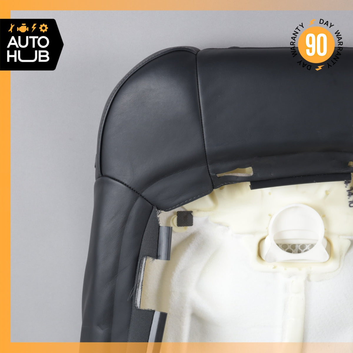 15-18 Porsche Macan S 95B Front Left Side Seat Upper Cushion Leather Black OEM - photo 16