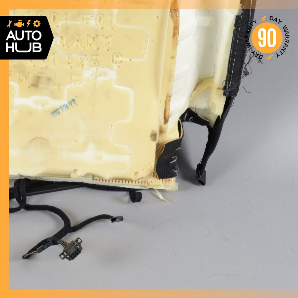 Bentley Continental GT GTC Front Left Driver Lower Bottom Seat Cushion OEM 87k - photo 16