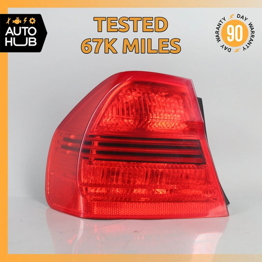 06-08 BMW E90 328i Sedan Rear Left Taillight Tail Light Brake Light Lamp OEM - photo 1