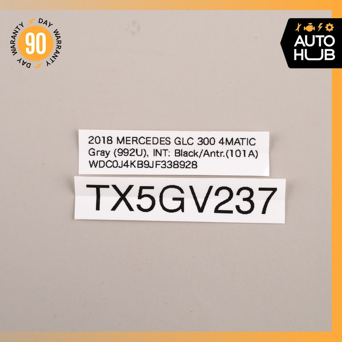 16-23 Mercedes X253 GLC300 Front Right Side Door Window Regulator Motor OEM - photo 18