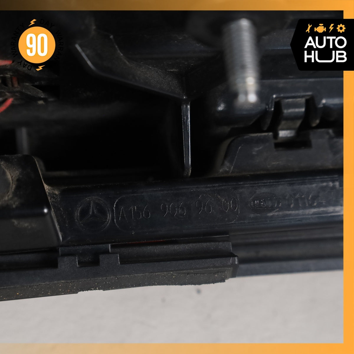 20-22 Mercedes X253 GLC300 GLC63 AMG Trunk Lid Molding Trim Spoiler Wing OEM 78k - photo 19