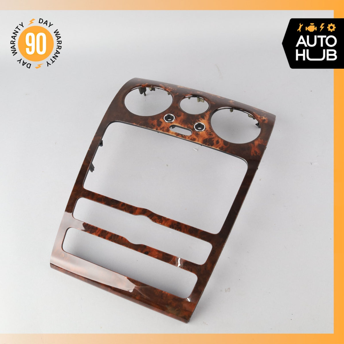 Bentley Continental Flying Spur Center Dashboard Instrument Panel Wood OEM 53k - photo 2