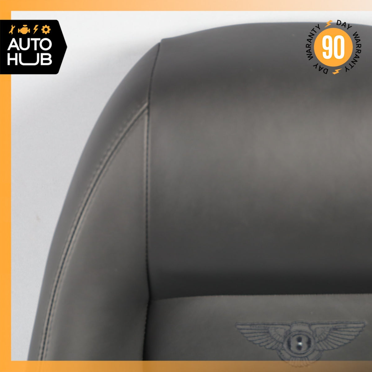 03-10 Bentley Continental GT Rear Right or Left Seat Top Upper Cushion OEM 31k - photo 5