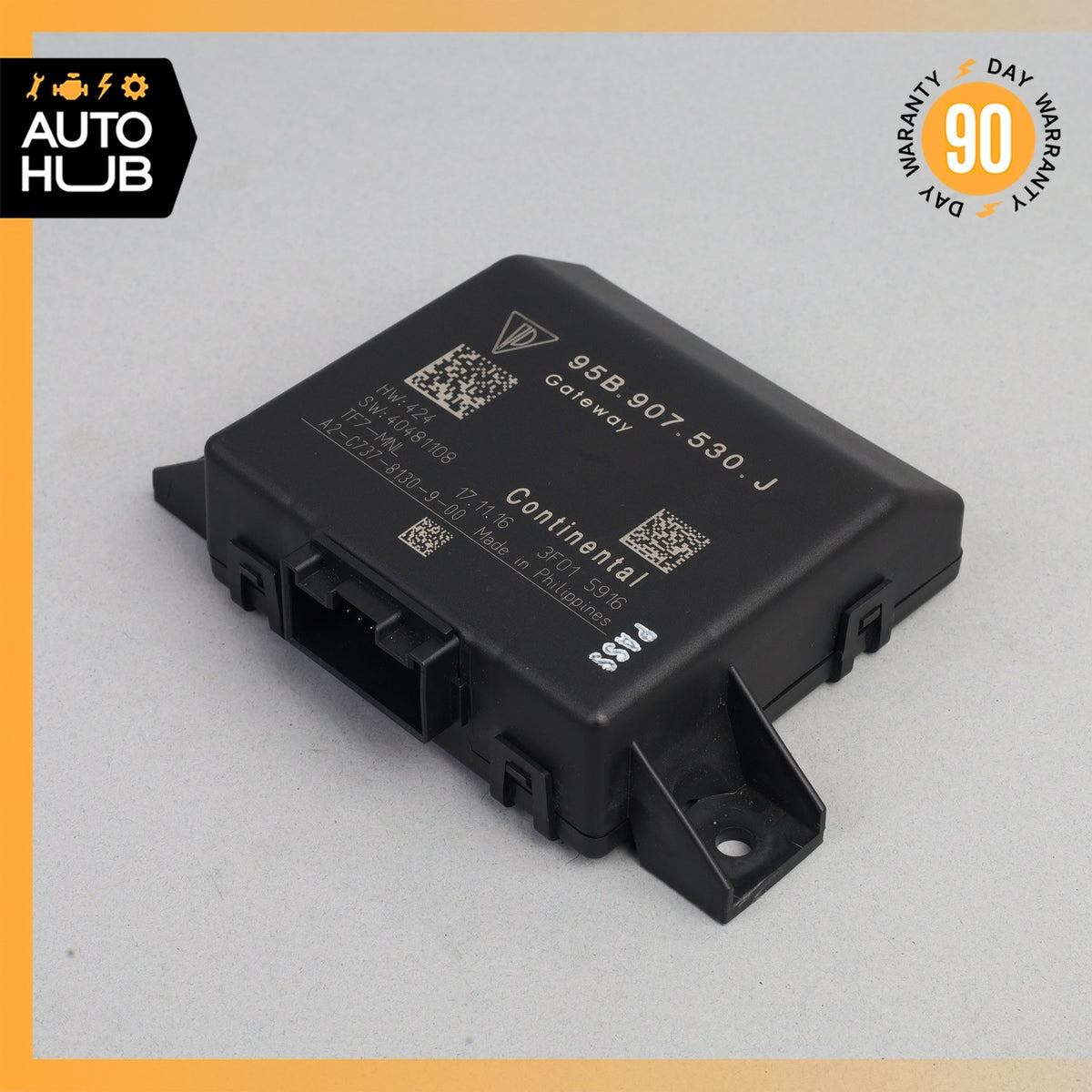 Porsche Macan 95B Gateway Control Module 95B907530J OEM 63k - photo 2