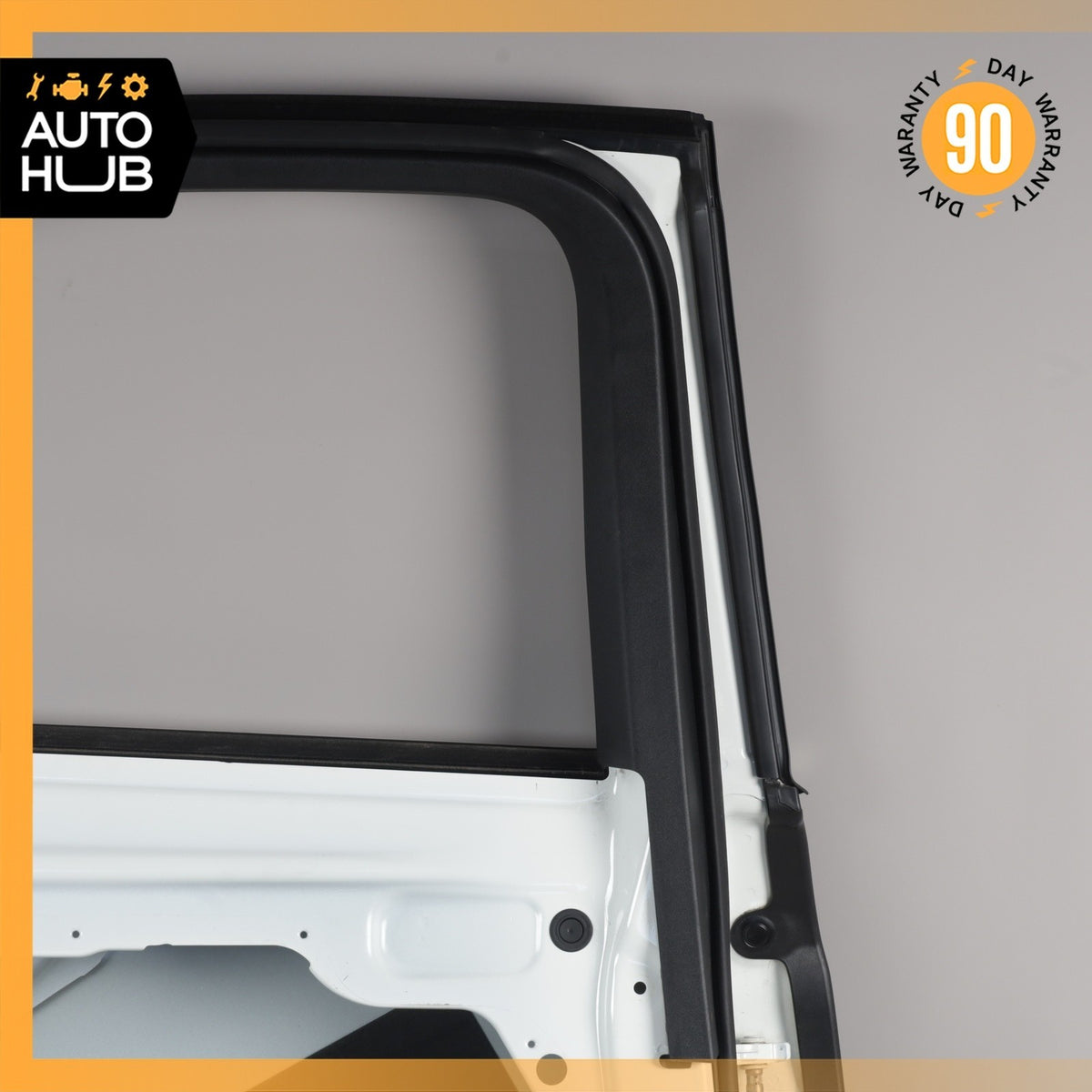17-23 Mercedes W213 E300 E400 Rear Left Driver Side Door Shell White OEM - photo 17