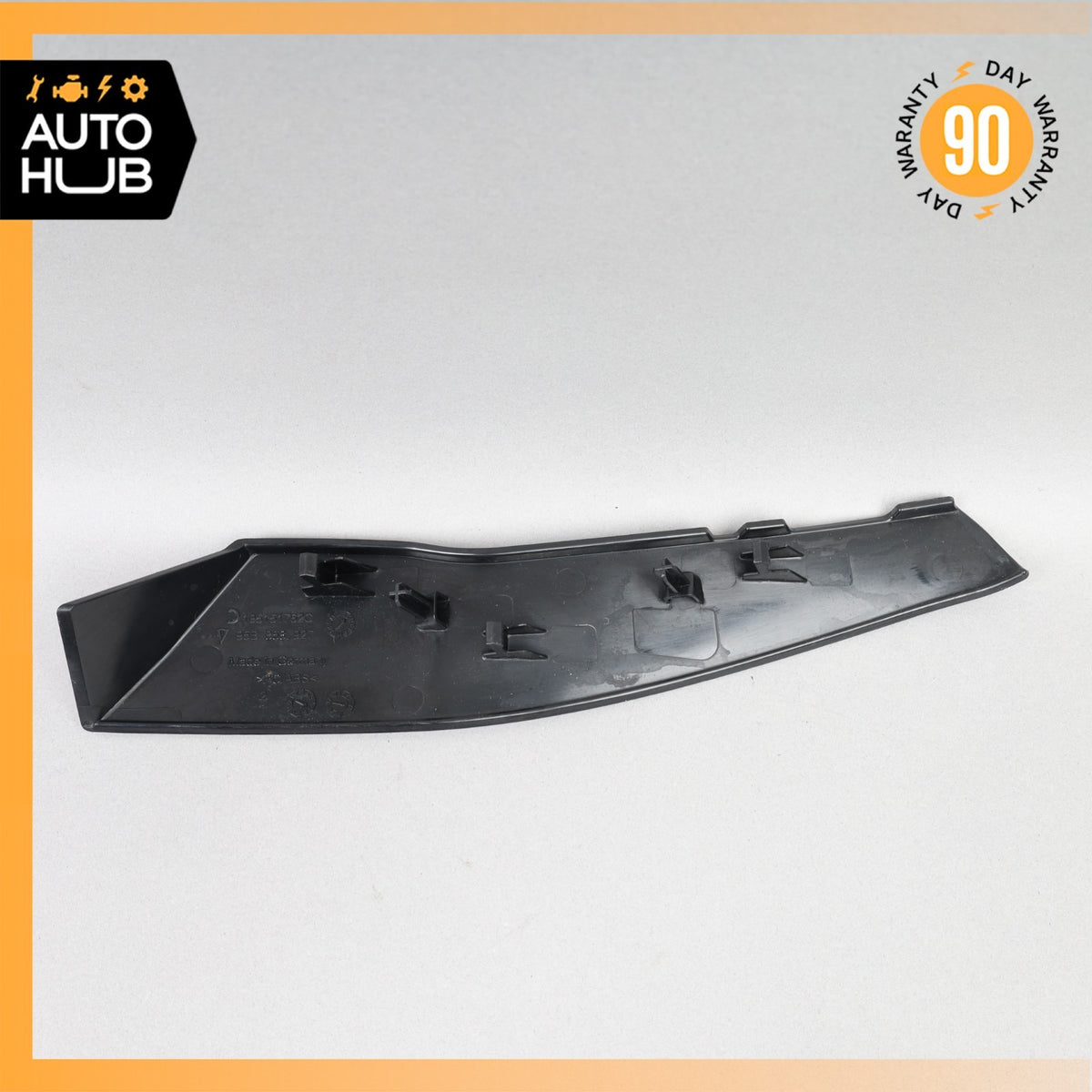 Porsche Macan 95B Right Lower Dash Cover Panel Trim Black 95B858927 OEM - photo 4