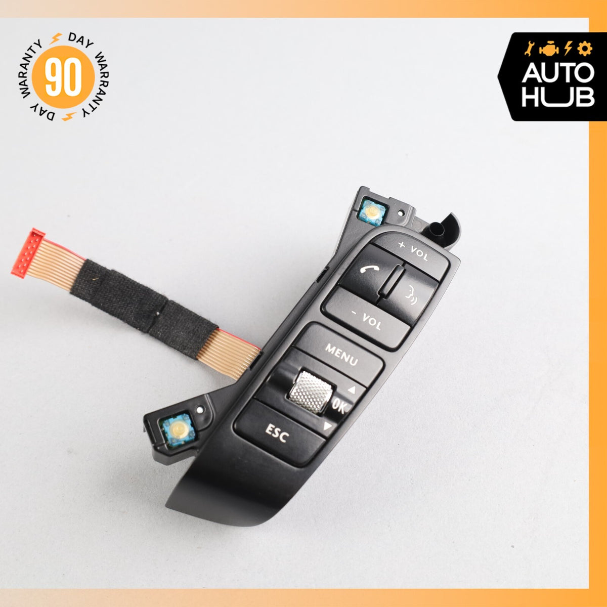 03-12 Bentley Continental GTC Right Steering Wheel Control Switch Button OEM 62k - photo 9