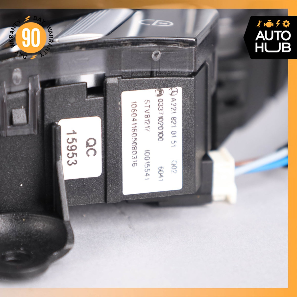 07-14 Mercedes W221 S550 CL550 Front Left Driver Seat Control Memory Switch OEM - photo 7