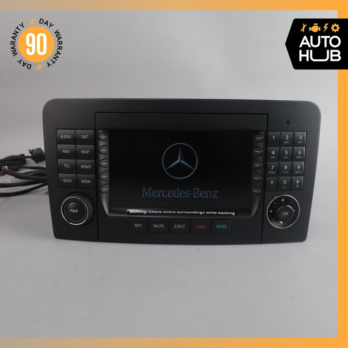 06-08 Mercedes W164 ML350 GL320 Head Unit Command Navigation Radio CD OEM - photo 2