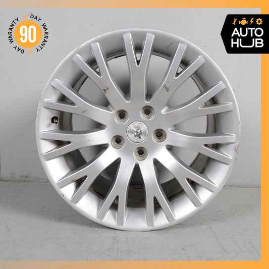 Maserati Quattroporte M139 10.5 x 18 18" Rear Wheel Rim Silver 237494 OEM - photo 1