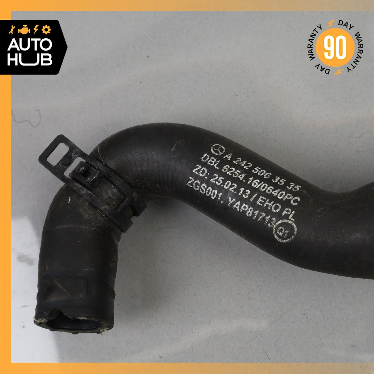 Mercedes W242 B250e E400 E43 Auxiliary AUX Circulation Water Pump w/ Pipe OEM - photo 9