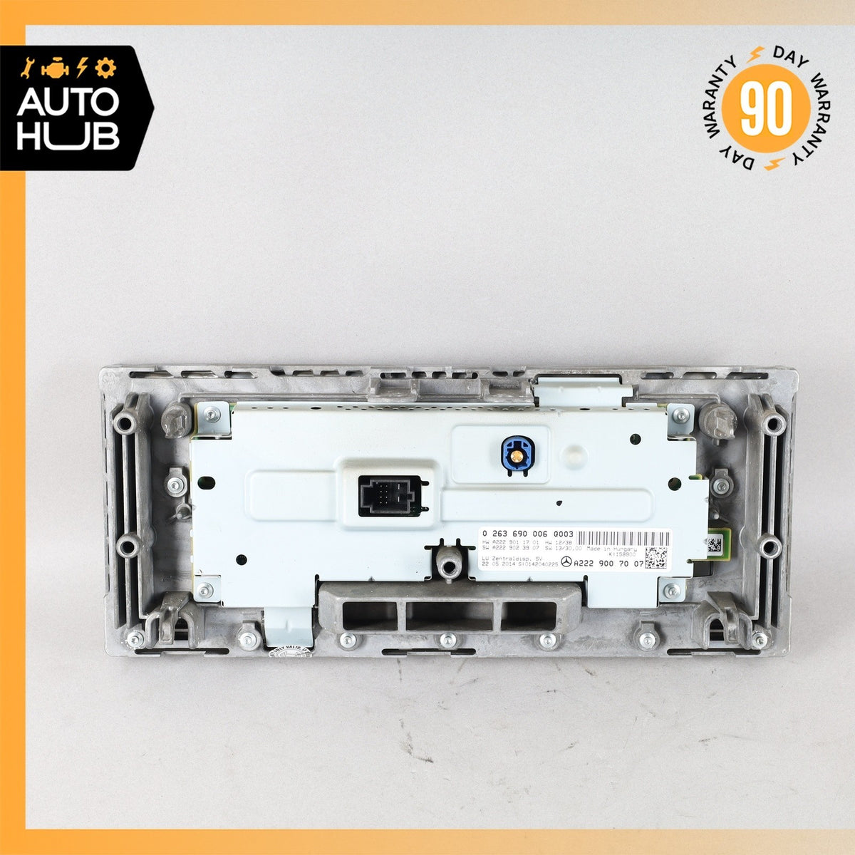 14-17 Mercedes W222 S65 S600 Information Navigation Display Screen Monitor OEM - photo 9