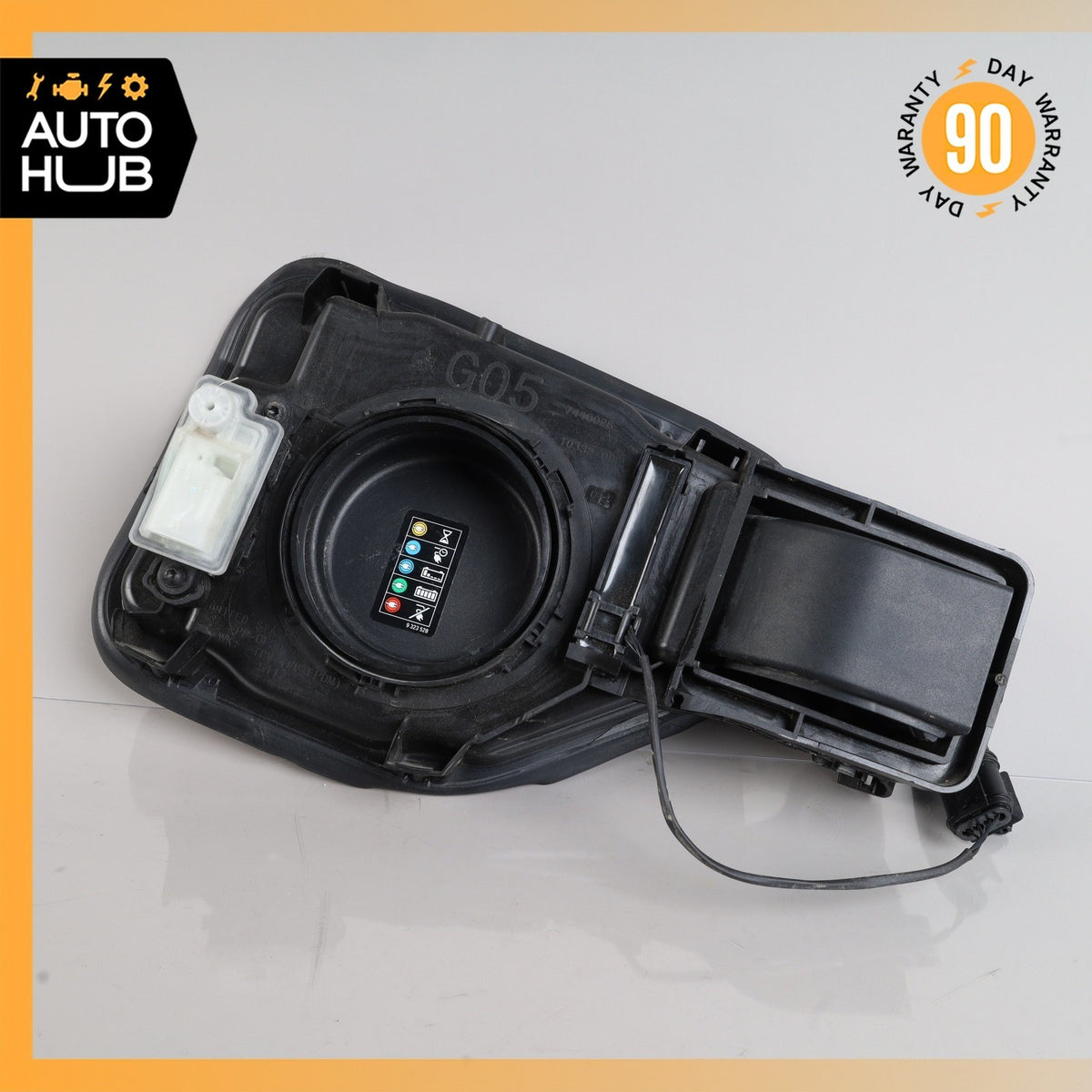21-23 BMW G05 X5 45e Hybrid Fuel Door Gas Tank Pocket Housing OEM 44k - photo 9