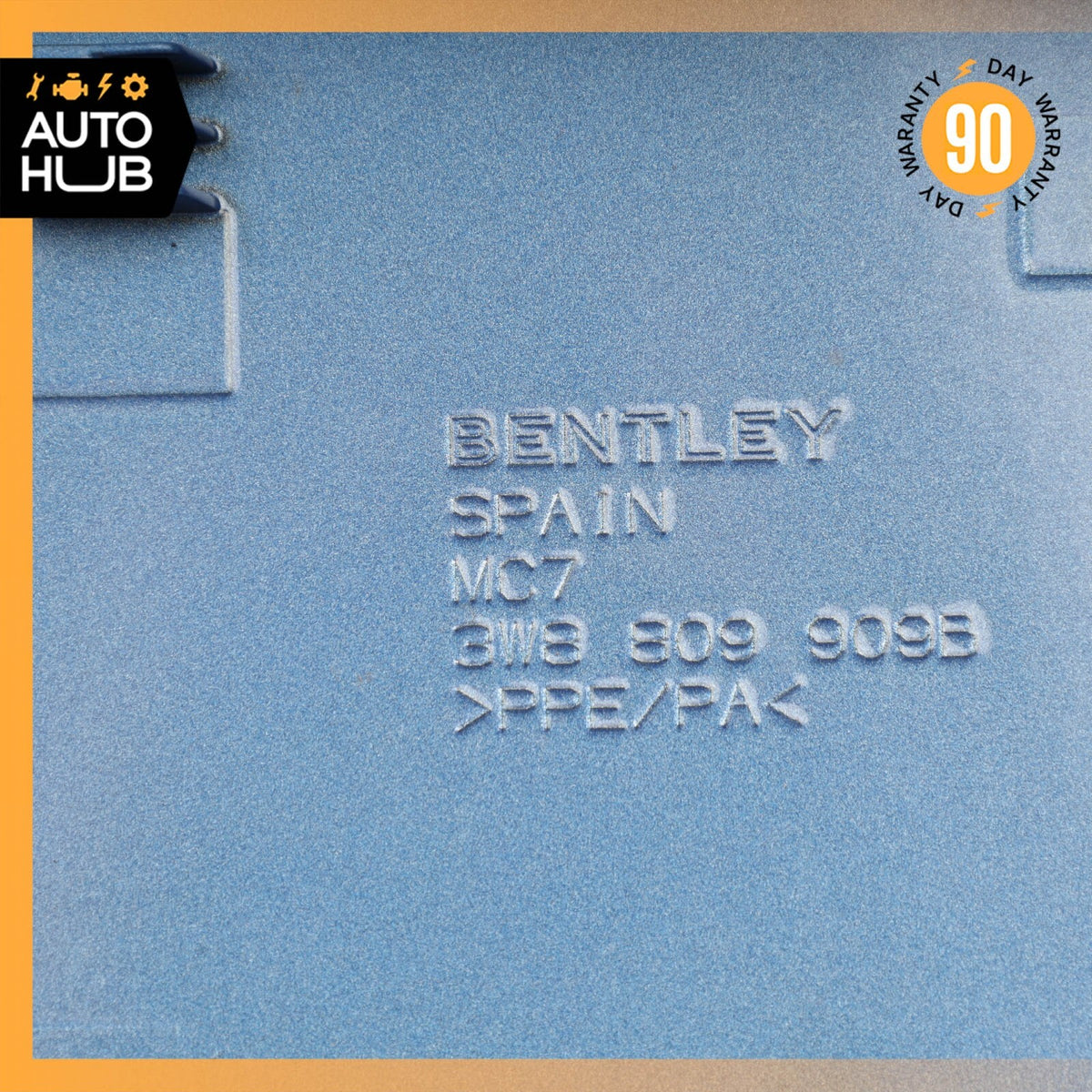 03-10 Bentley Continental GT Coupe Fuel Filler Gas Tank Door Flap Lid OEM - photo 13
