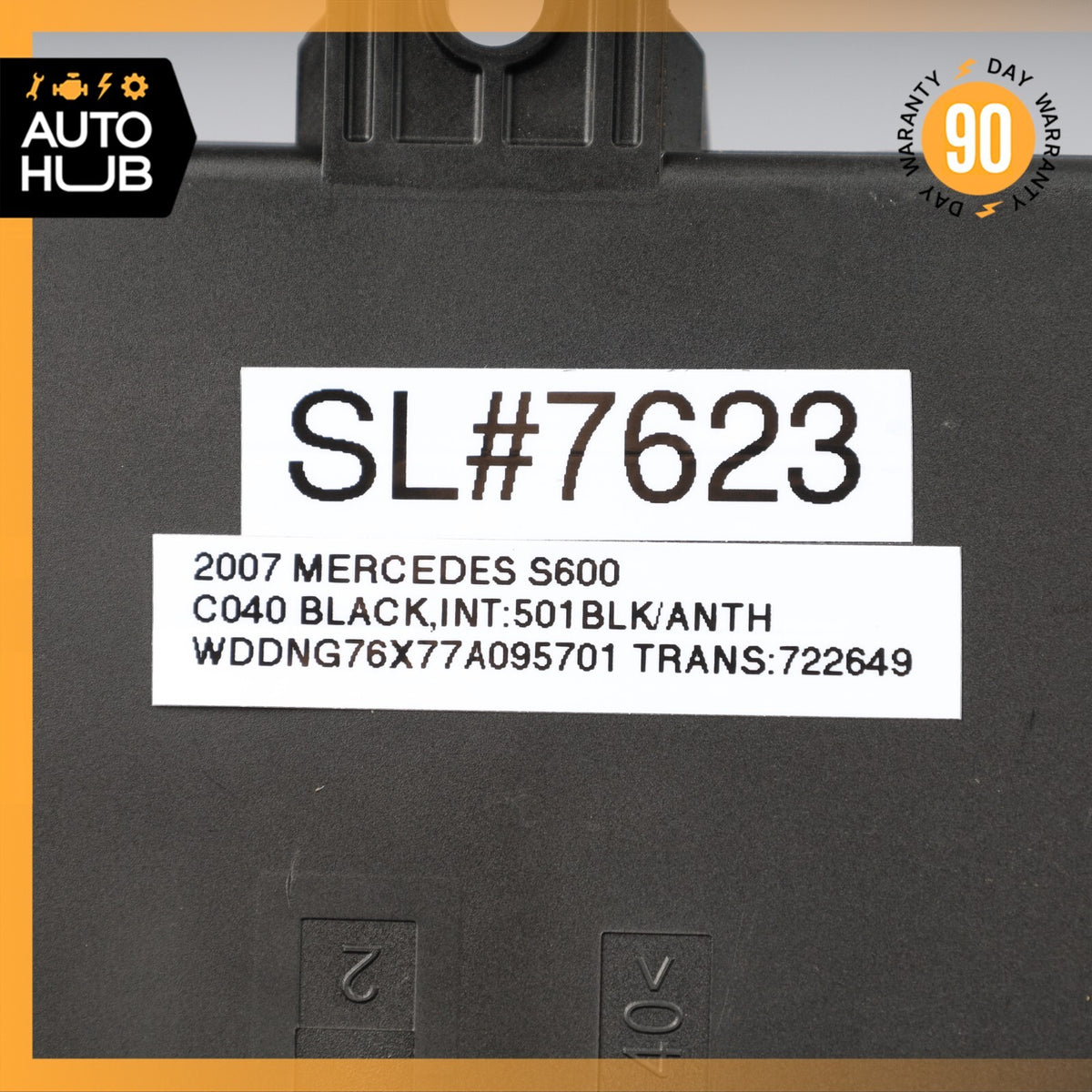 07-13 Mercedes W221 S600 S400 Rear Right or Left Side Door Control Module OEM - photo 9