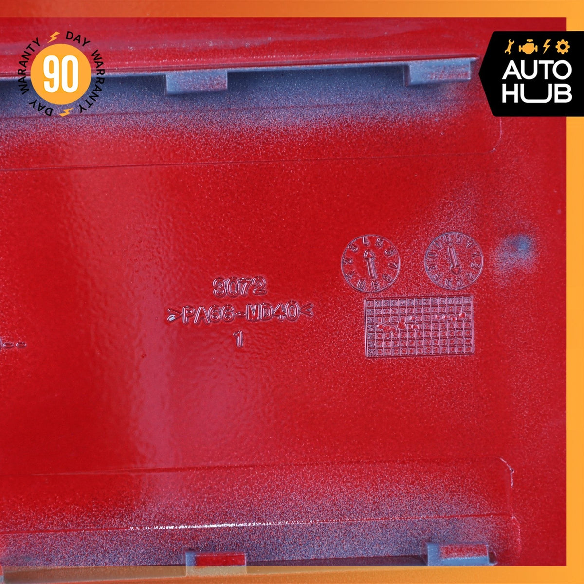 17-26 Alfa Romeo 949 Stelvio Fuel Gas Tank Door Lid Cover Red OEM 72k - photo 8