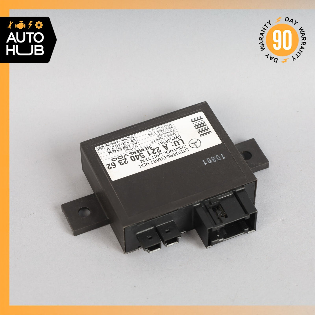 07-14 Mercedes W216 CL550 S550 Tire Pressure Monitor Module 2215402362 OEM - photo 2