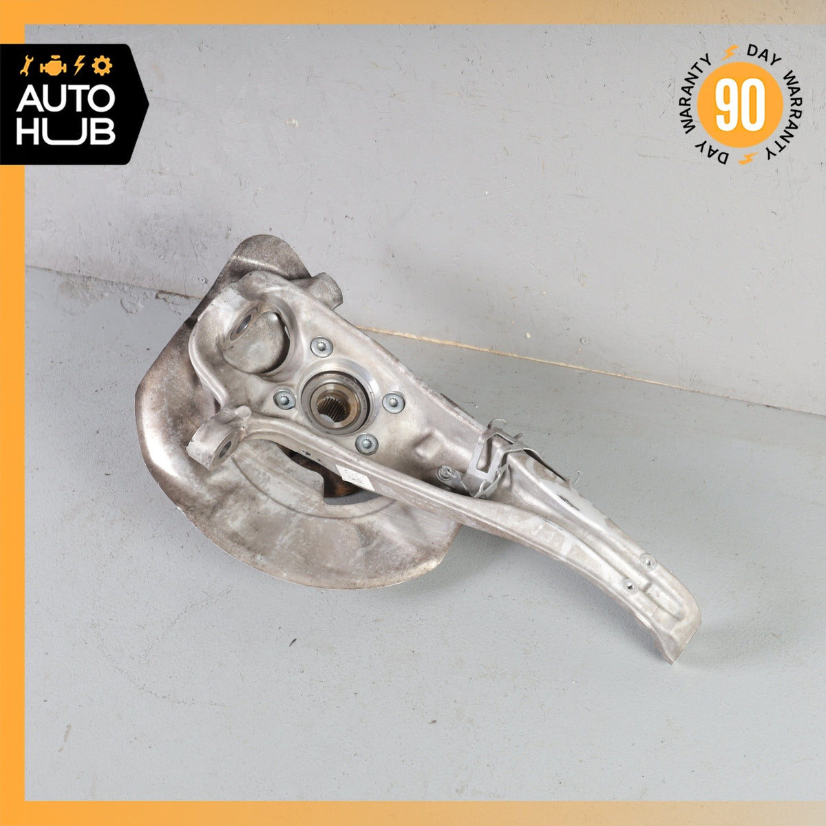 11-18 Porsche Cayenne 958 Front Right Knuckle Spindle 7P0615312B OEM - photo 17