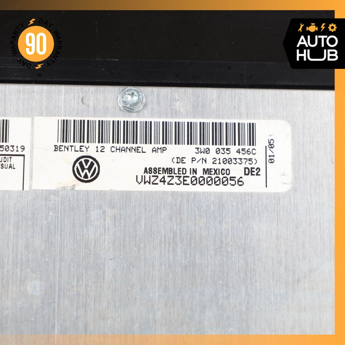 03-08 Bentley Continental GT Premium Audio Sound System Amplifier Amp OEM - photo 10