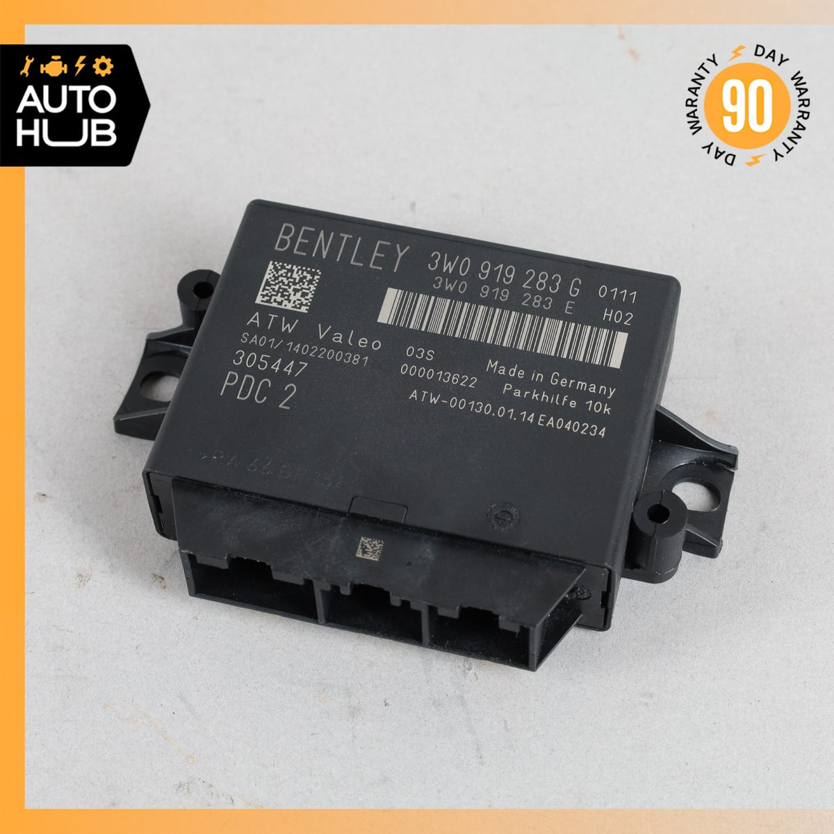 12-18 Bentley Continental Flying Spur Park Parking Assist Control Module OEM - photo 2