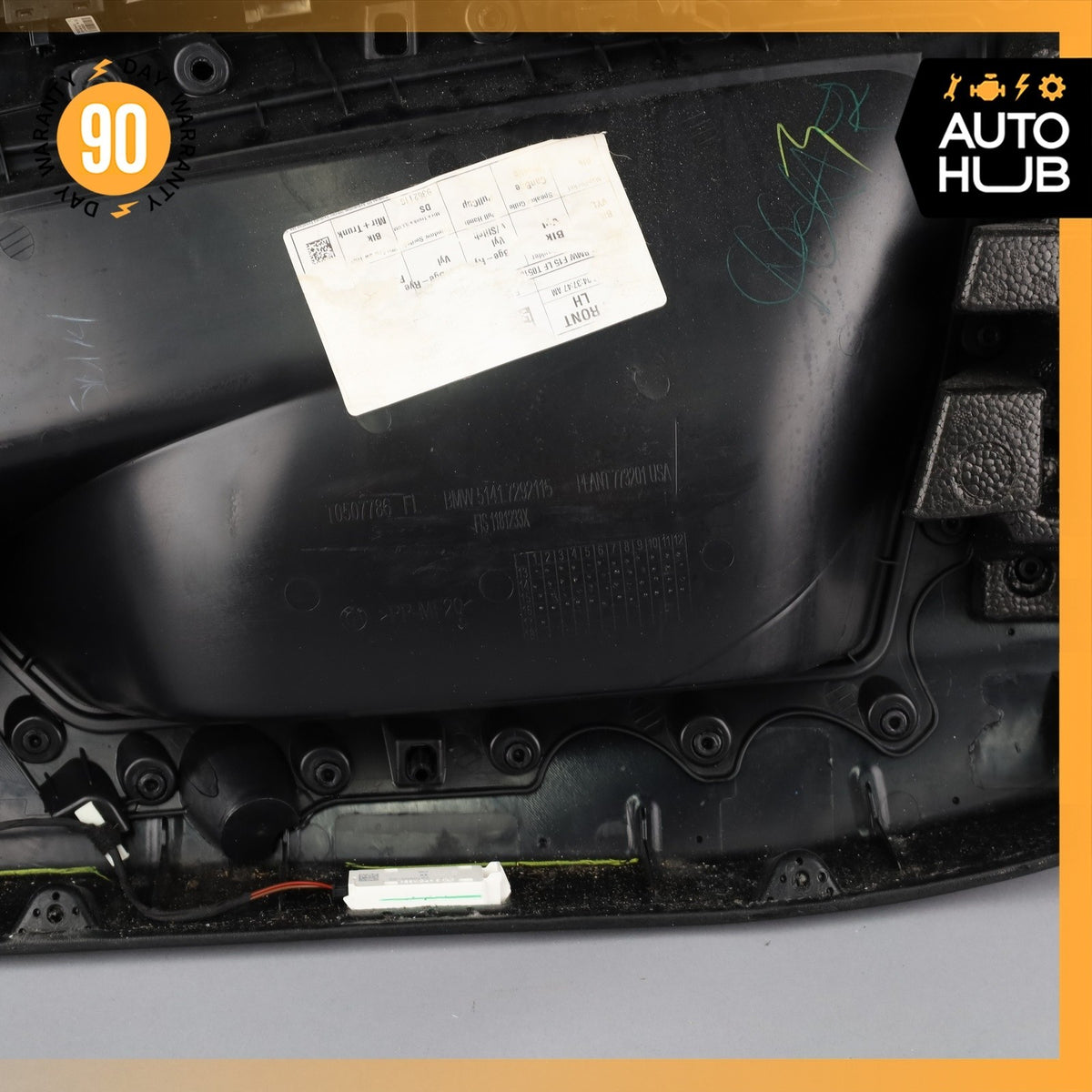 14-18 BMW F15 X5 Front Left Driver Side Door Panel Trim OEM - photo 17