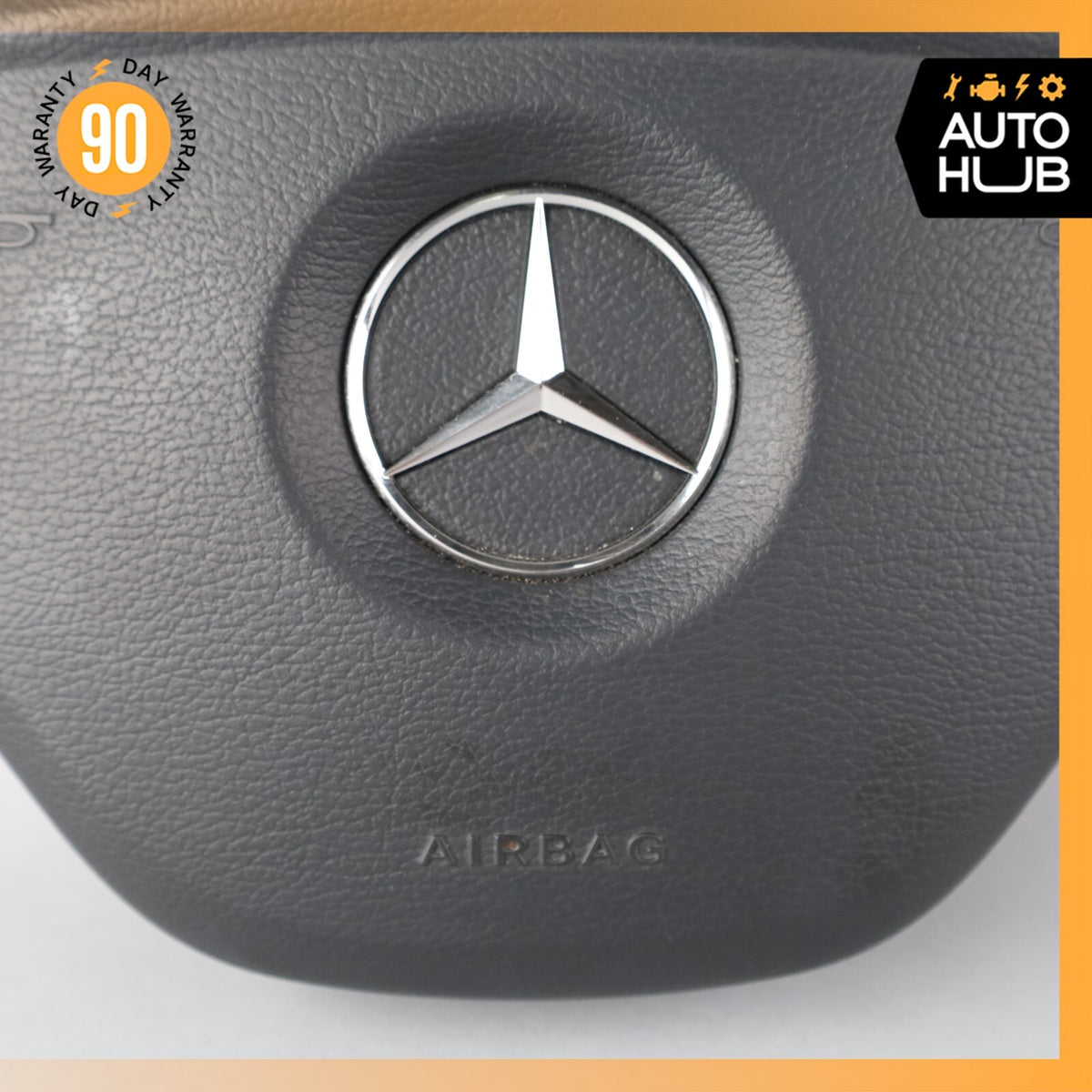 06-08 Mercedes W164 ML63 GL450 Driver Steering Wheel Airbag Air Bag Black OEM - photo 4