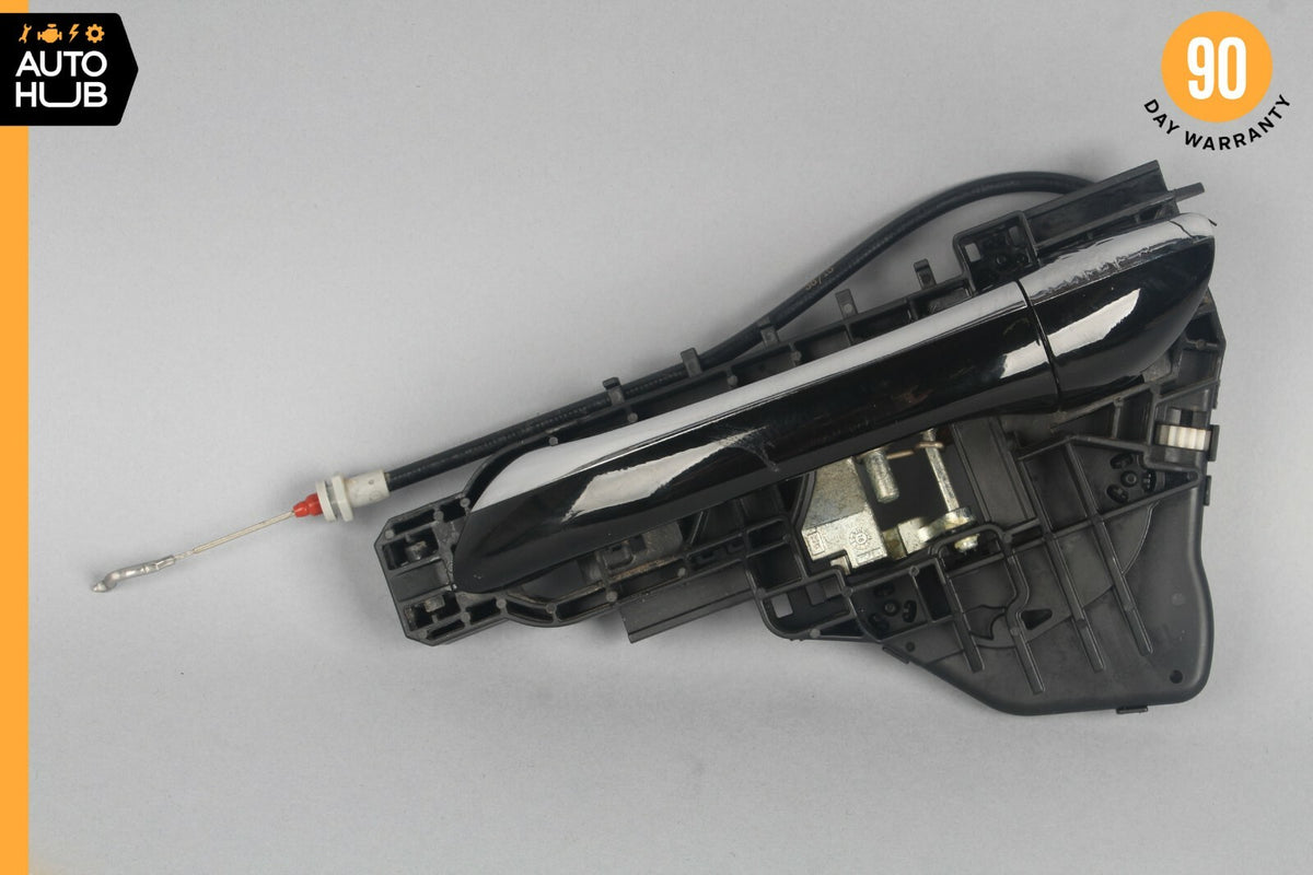 06-13 Mercedes W164 ML63 AMG GL450 Rear Left Side Exterior Door Handle Black OEM - photo 1
