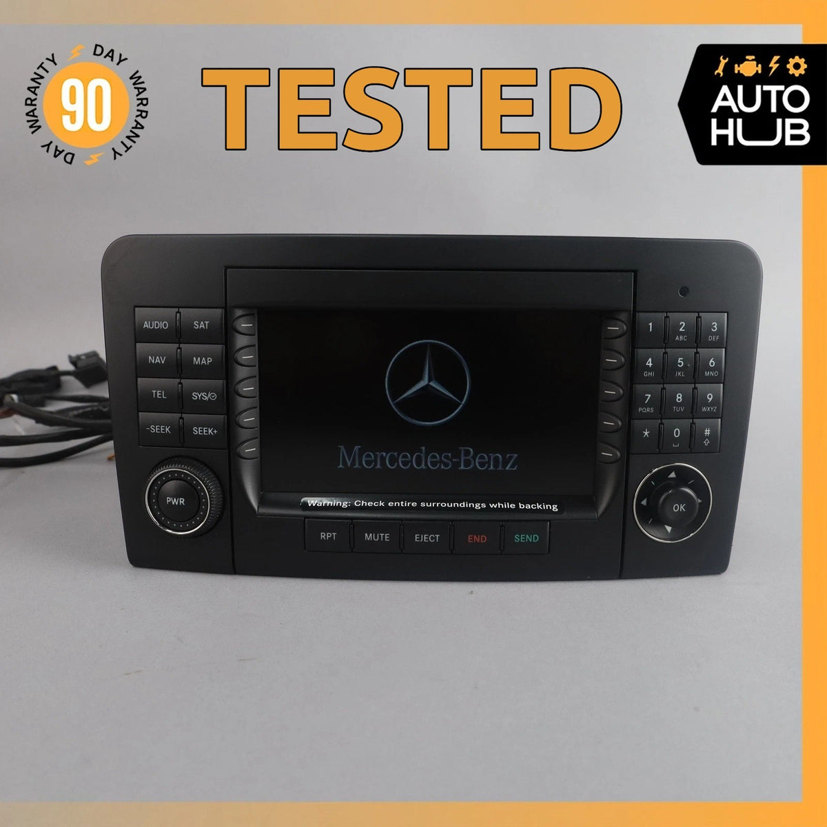 06-08 Mercedes W164 ML350 GL320 Head Unit Command Navigation Radio CD OEM - photo 1