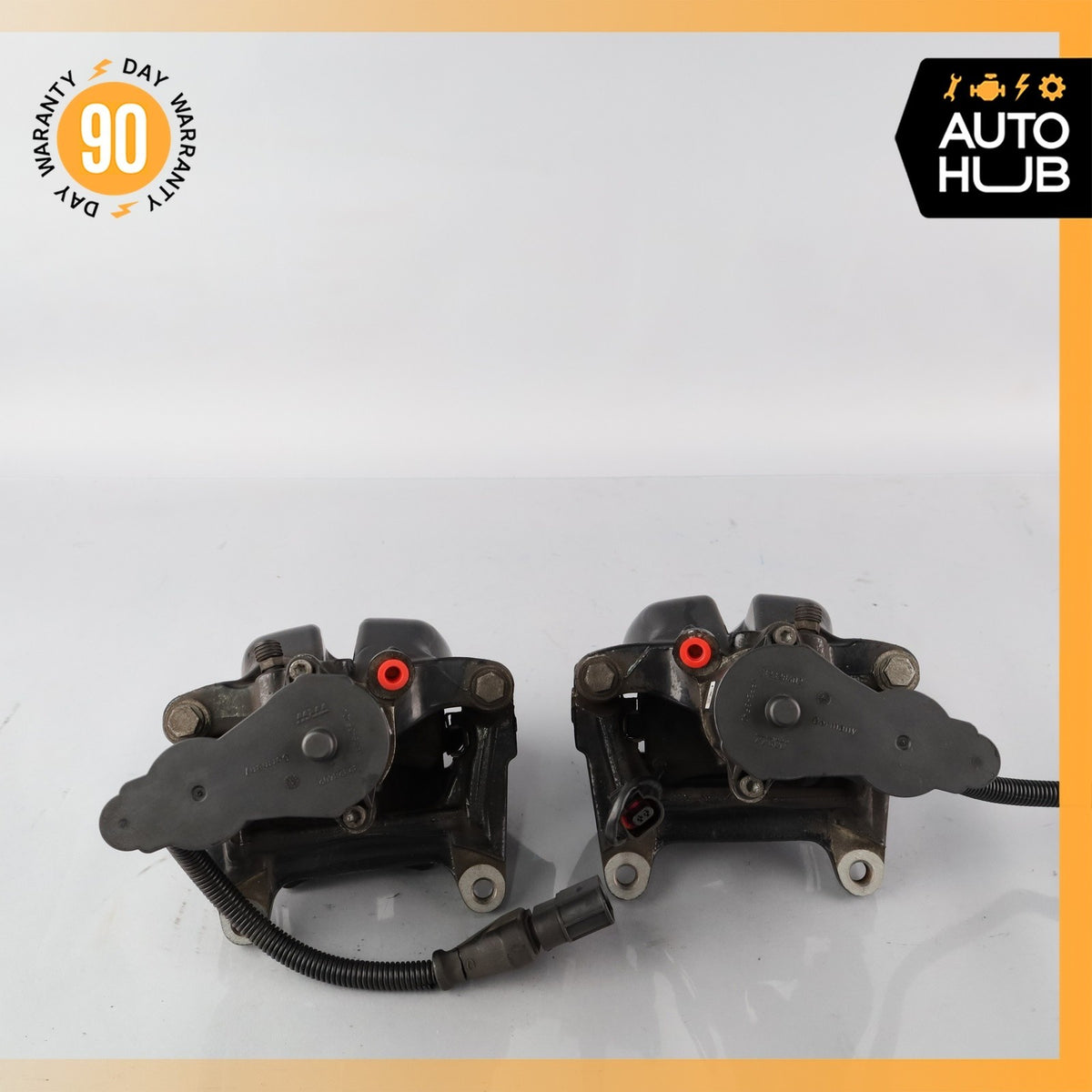 Bentley Continental GTC GT Rear Right & Left Brake Caliper w/ Actuator Set 43k - photo 8