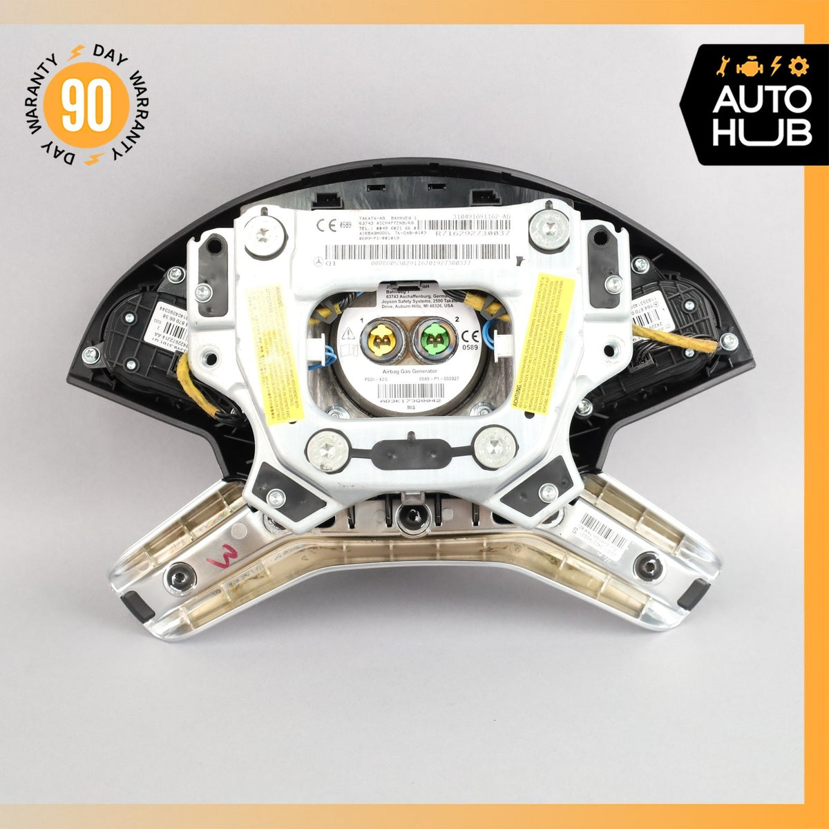 09-13 Mercedes W251 R350 GL350 ML550 Driver Steering Wheel Airbag Air Bag OEM - photo 15