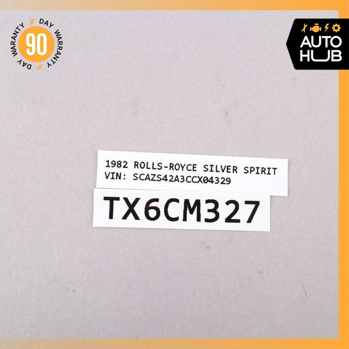 Rolls Royce Silver Spirit Spur Buzzer Alarm Key Warning OEM 22k - photo 10