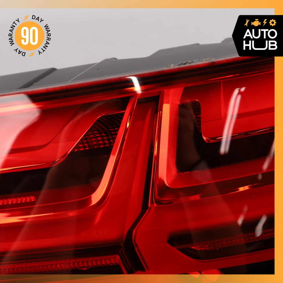 17-19 Audi 4M Q7 Rear Right Taillight Tail Light Lamp LED 4M0945094D OEM 87k - photo 7