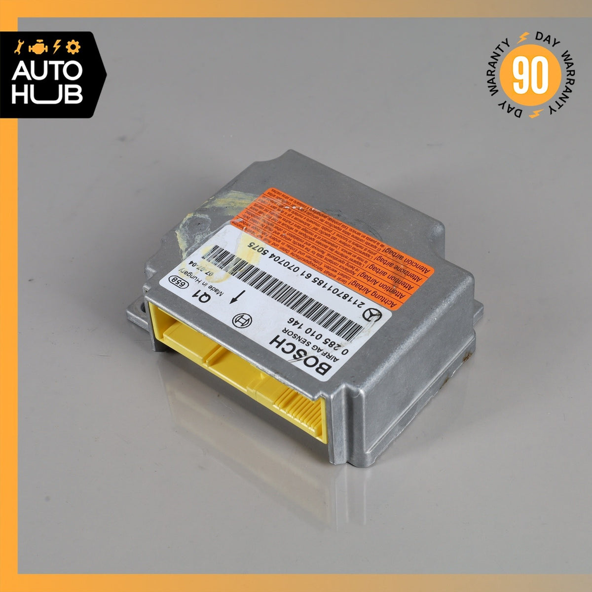 Mercedes W211 E350 E55 AMG Airbag Air Bag Sensor SRS Control Module OEM - photo 1