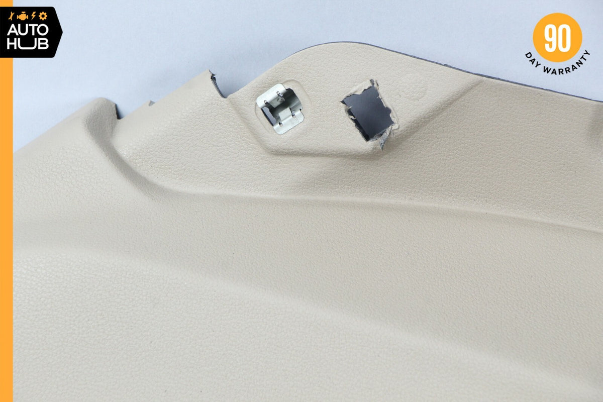 10-14 Mercedes W204 C250 E550 Coupe Rear Left Side Interior Panel Trim Beige OEM - photo 4