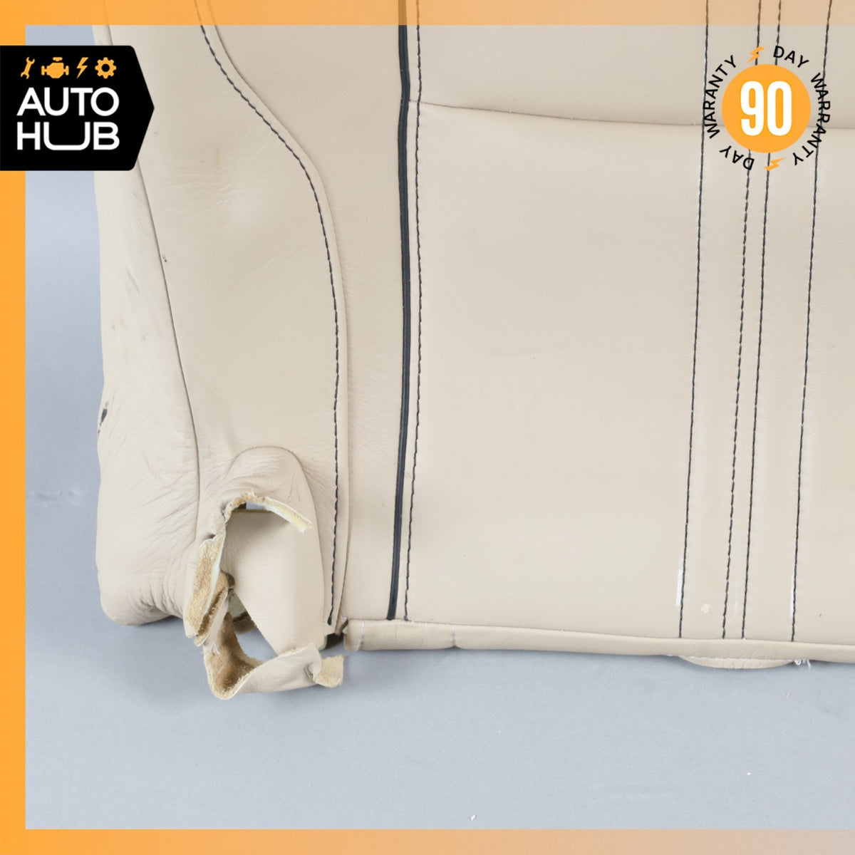 13-15 Aston Martin DB9 Front Right Side Bottom Lower Seat Cushion Beige OEM 22k - photo 6