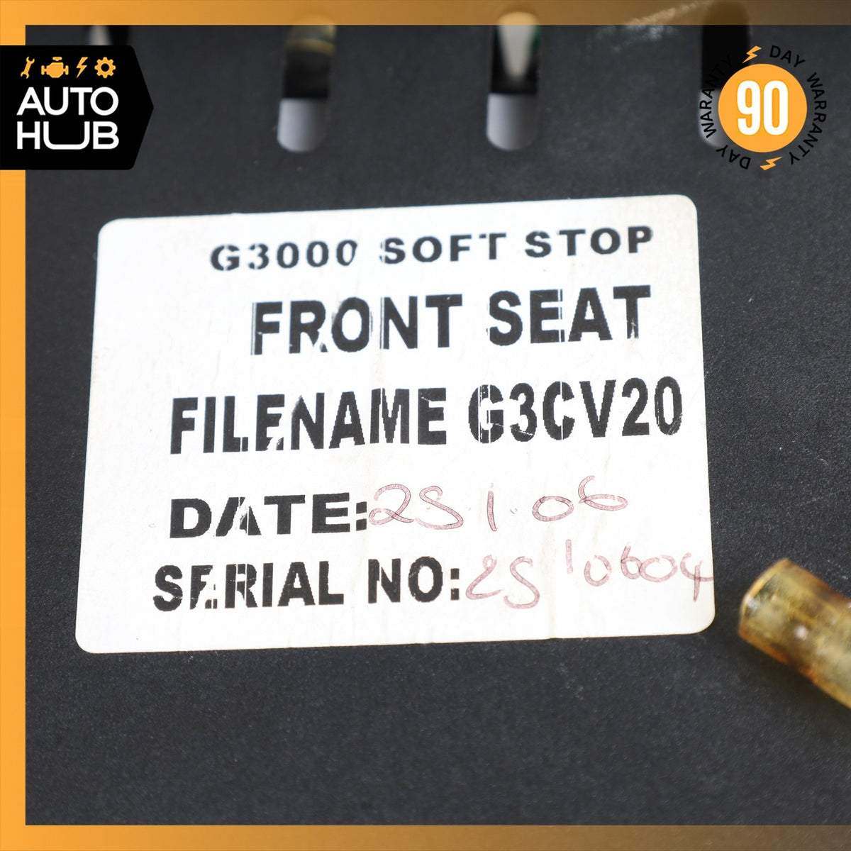 03-13 Maserati Quattroporte S M139 Front Left Side Seat Air Valve Module OEM 84k - photo 8